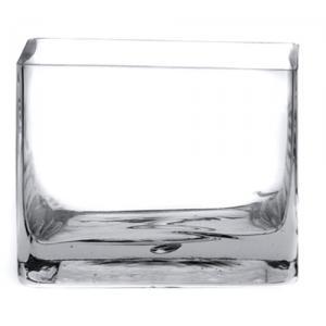 Cube Open Terrarium Glass Vase for DIY