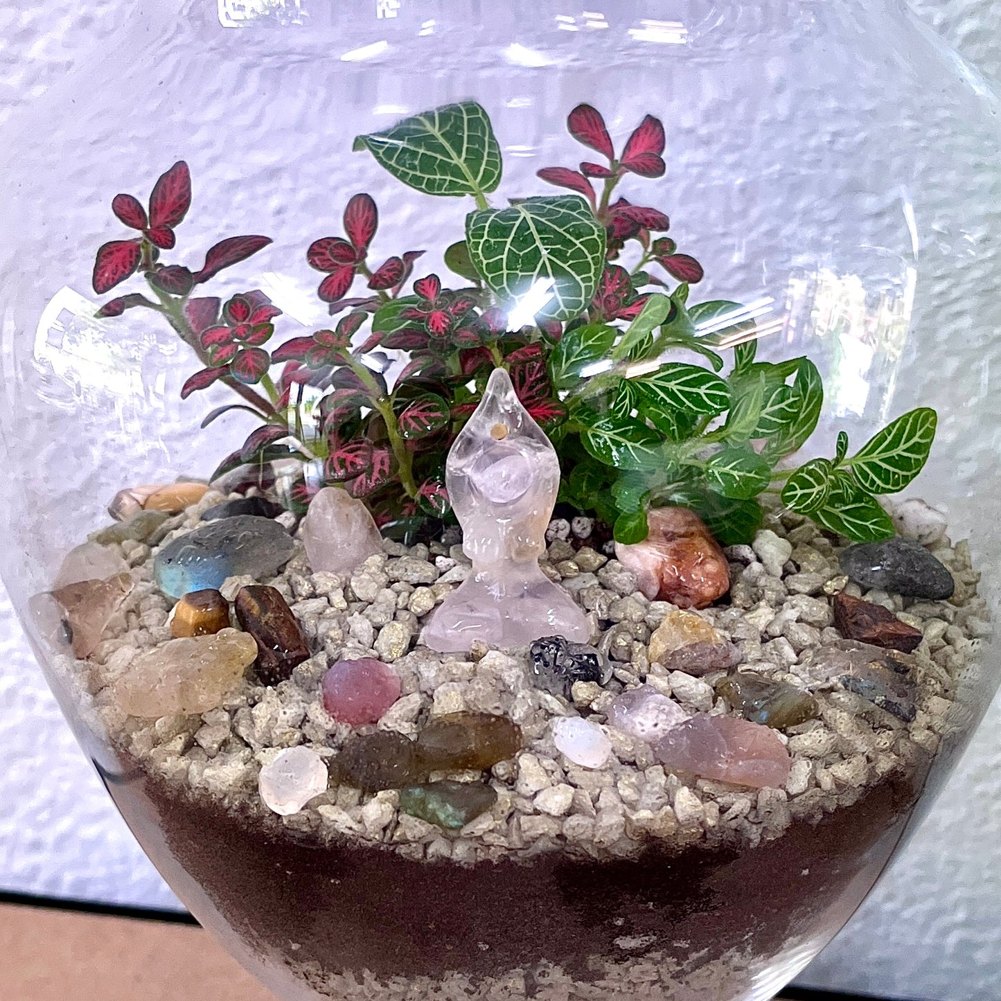 Crystal Yoga Terrarium Jar