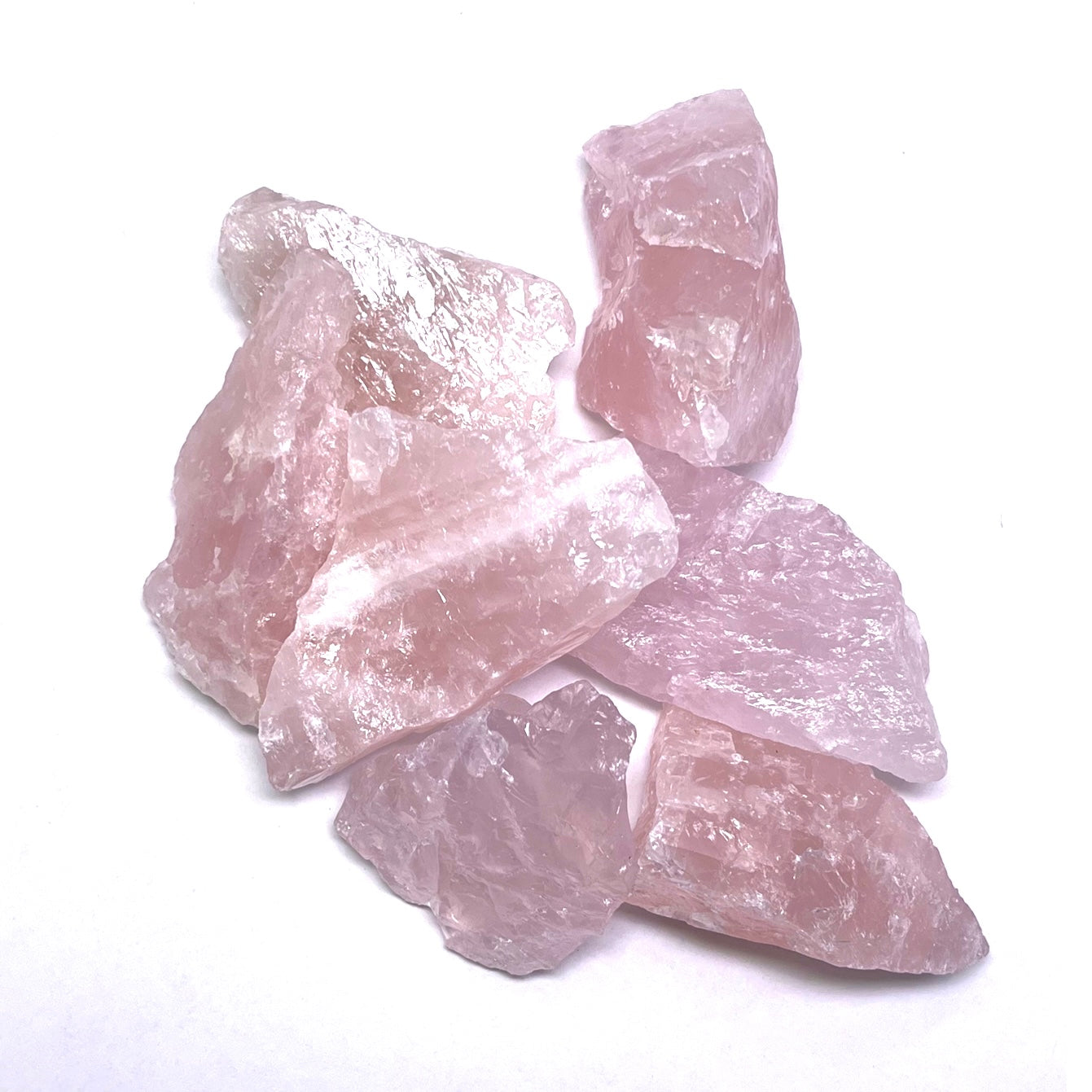 Rose Quartz Gemstone Crystal Shard for DIY Terrariums