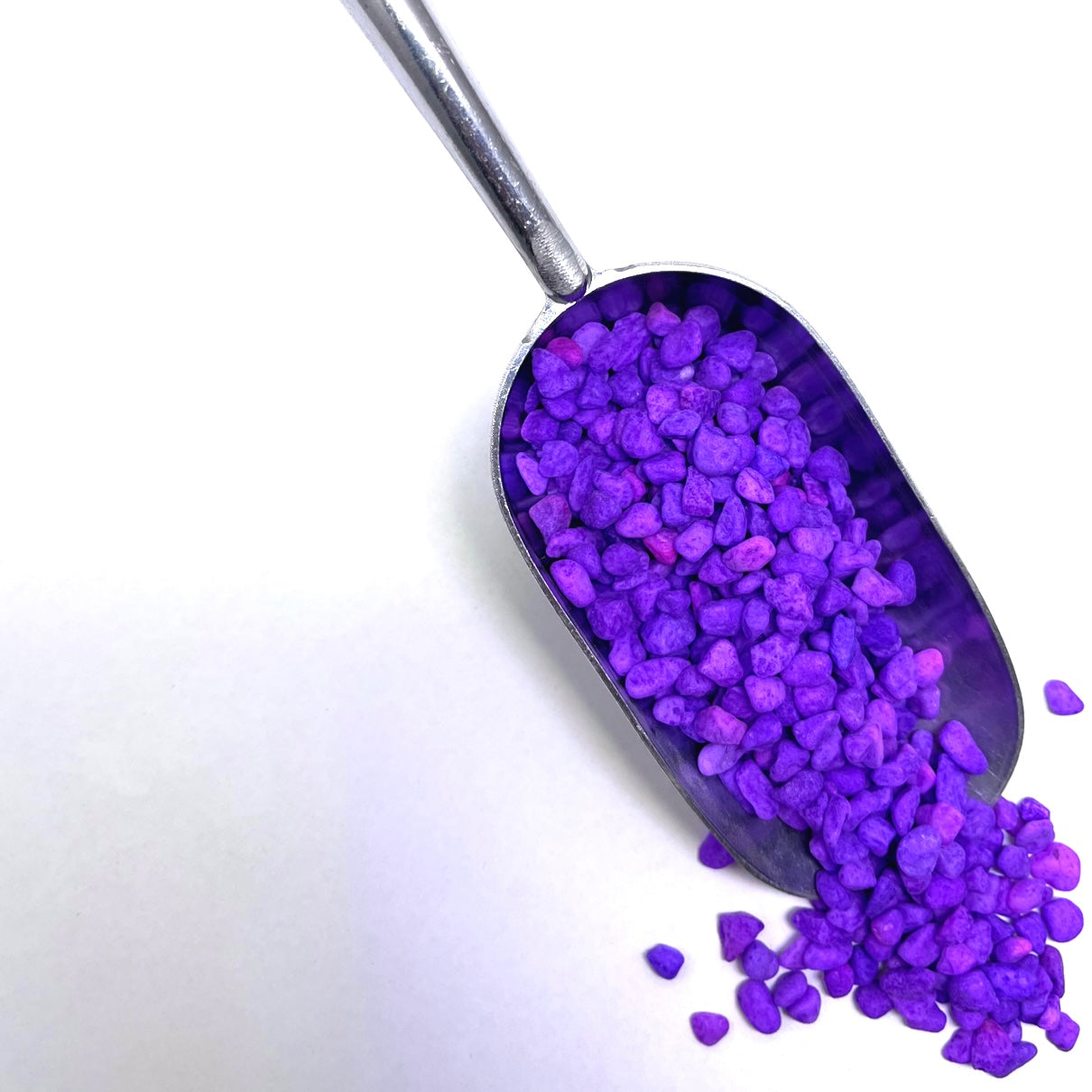 Decorative Drainage Stones for DIY Terrariums- Purple