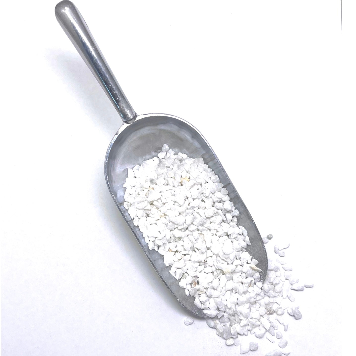 Decorative Crushed Gravel for DIY Terrariums- White